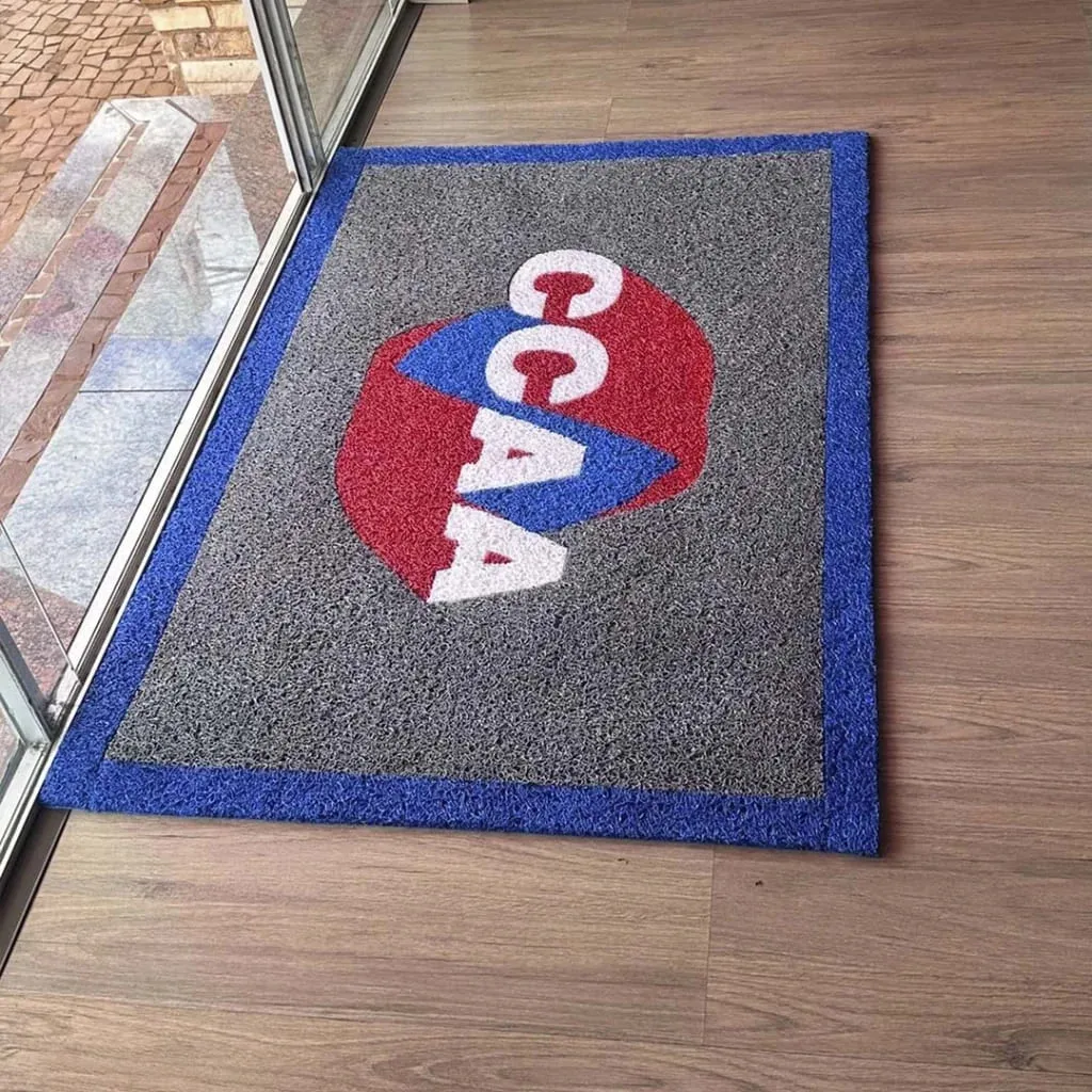 Fábrica de tapete personalizado nome de empresa (1)