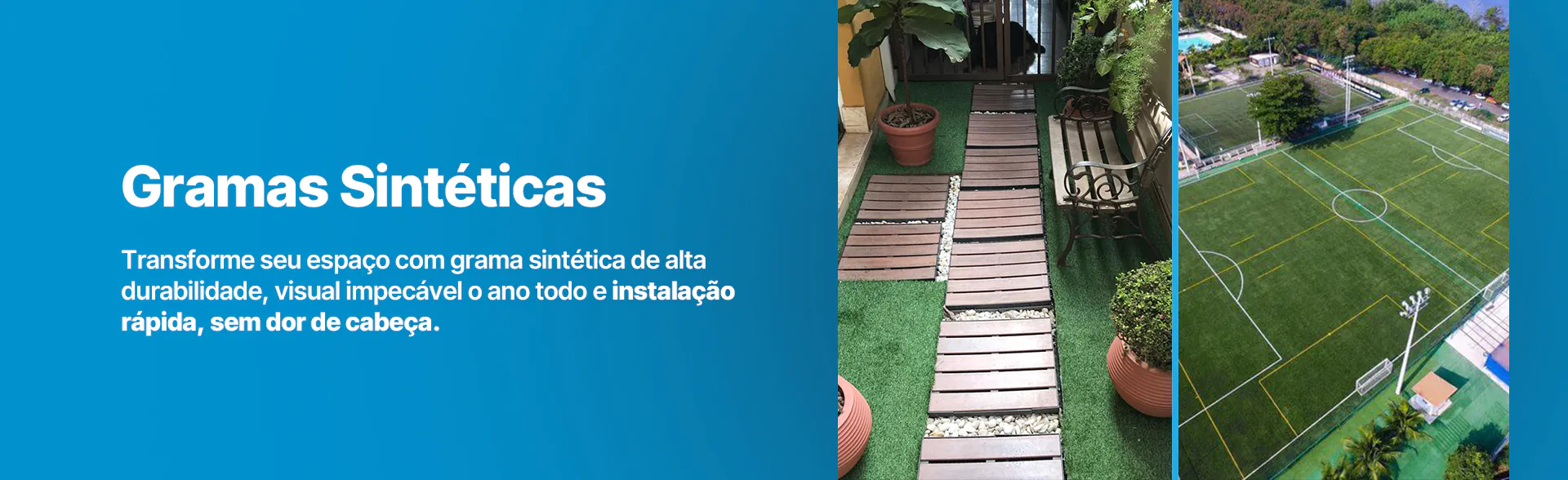 Grama sintética para campo de futebol