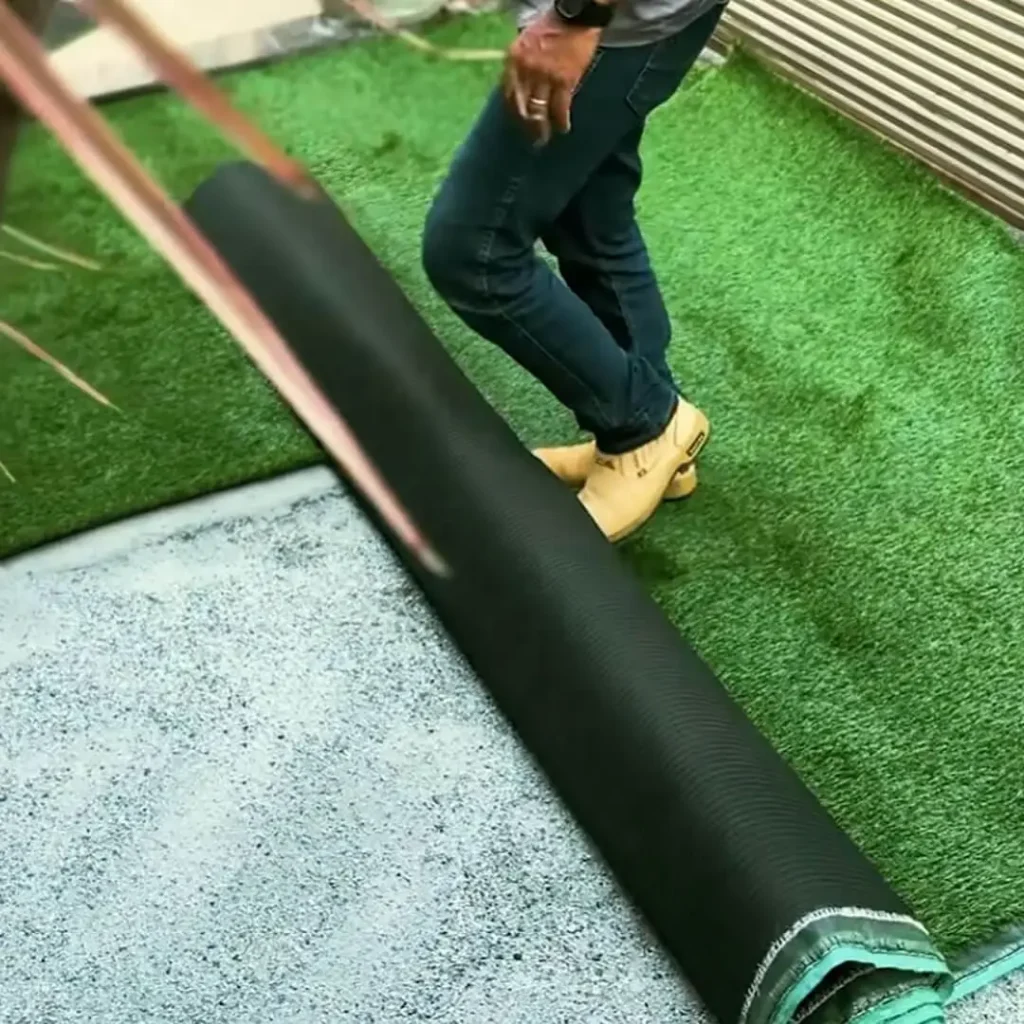Como instalar a grama sintética